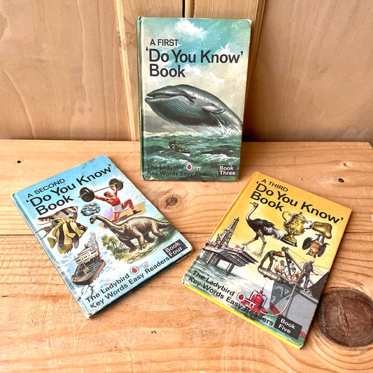 Ladybird books series Key Words book 3, 4 and 5 "Do You Know"