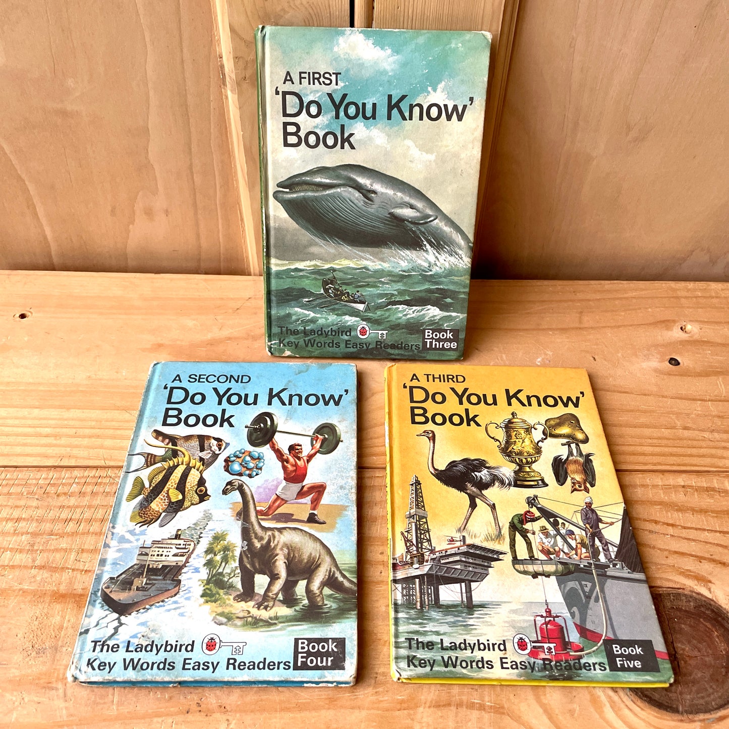 Ladybird books series Key Words book 3, 4 and 5 "Do You Know"