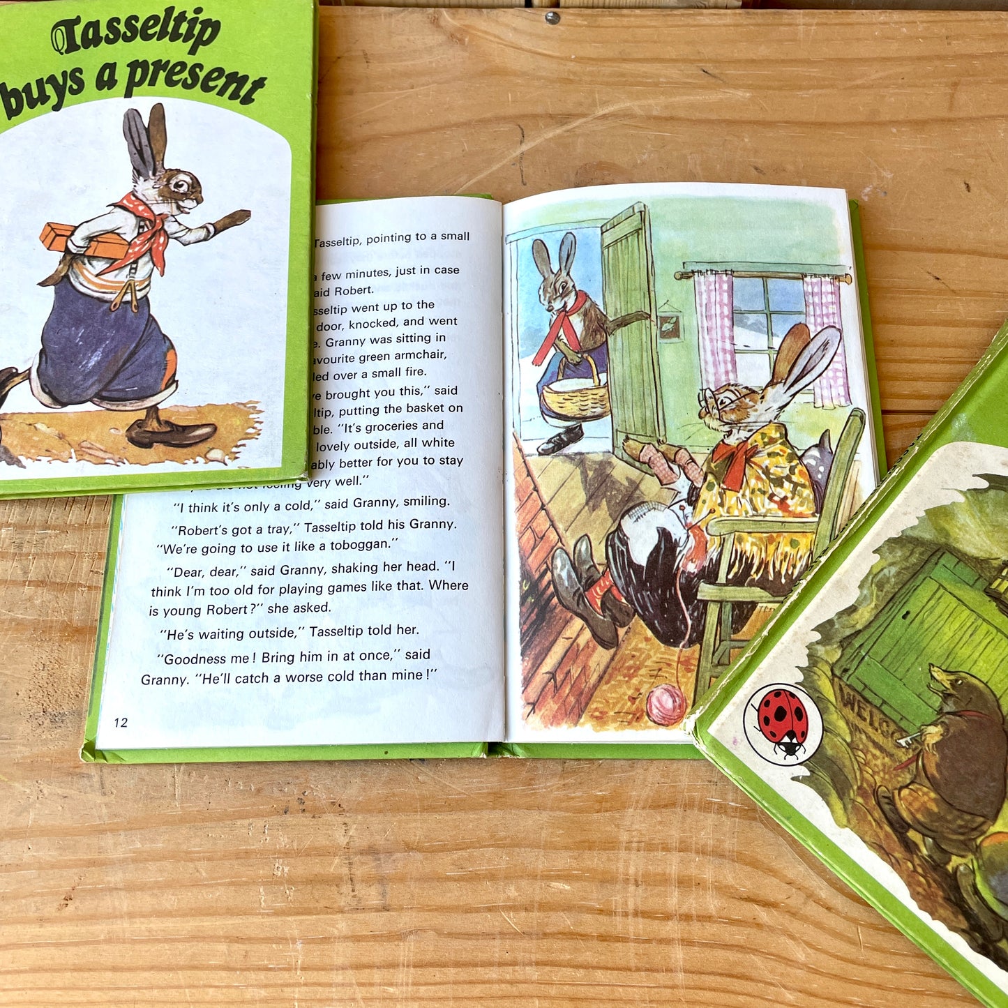 Vintage Ladybird Books Set of 3 Tasseltip books