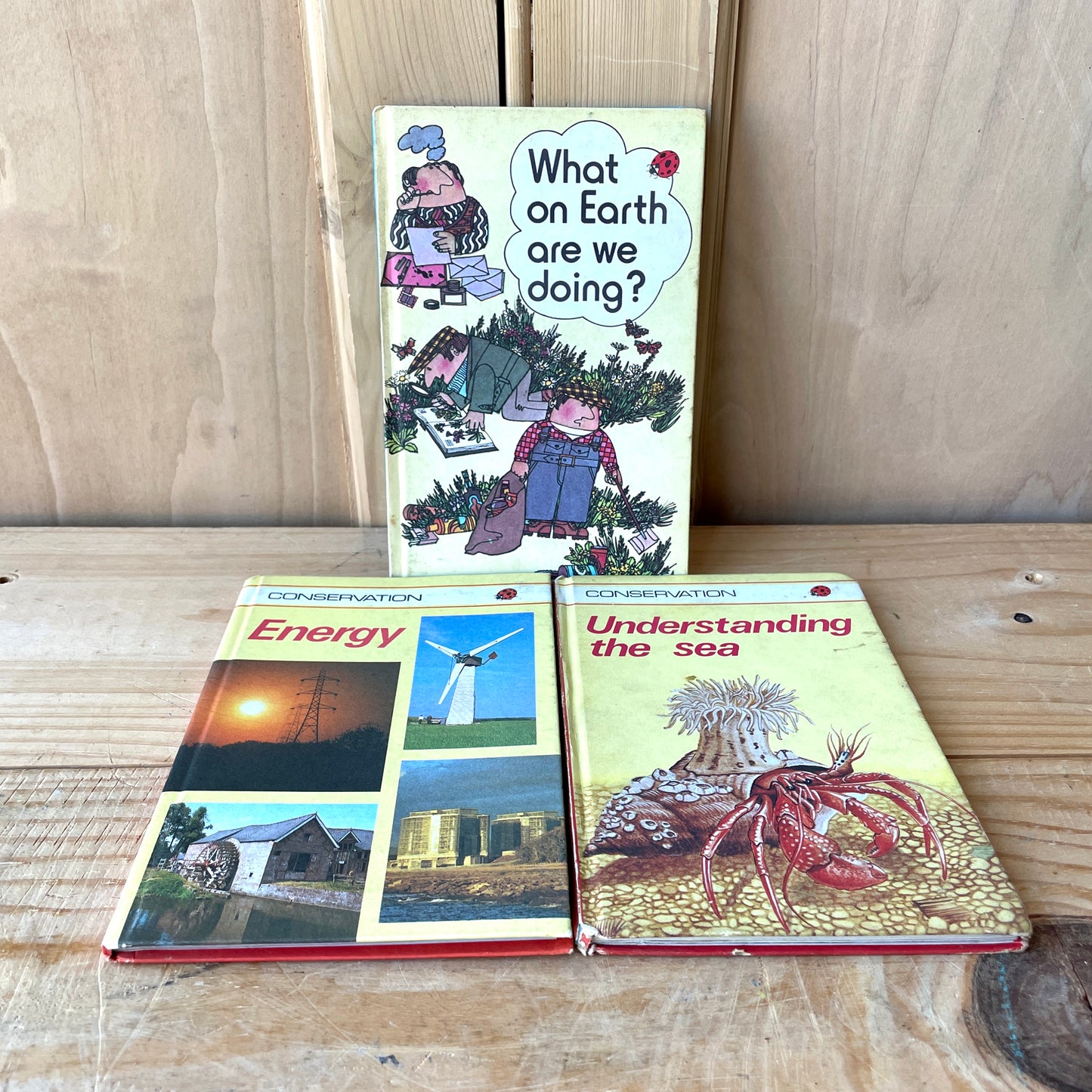 Vintage Ladybird Books Set of 3 Conservation books Series 727