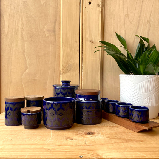 Hornsea Blue Heirloom tableware