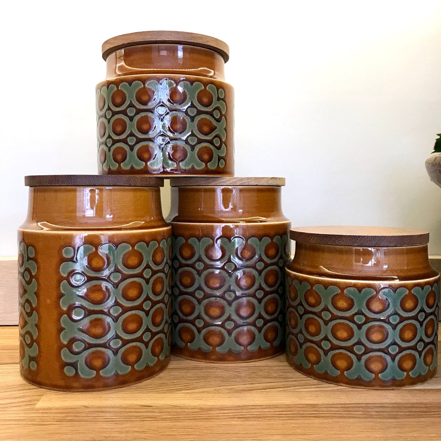 Hornsea Bronte storage jars