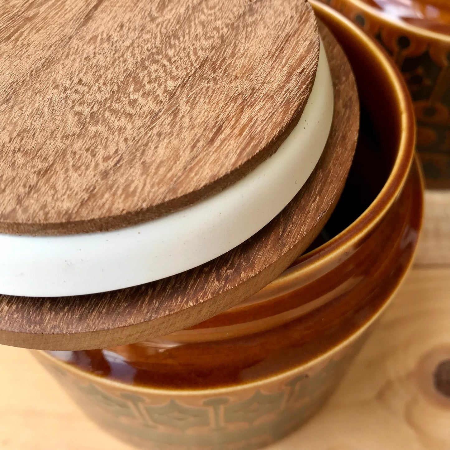 3pc Hornsea Heirloom storage jar set