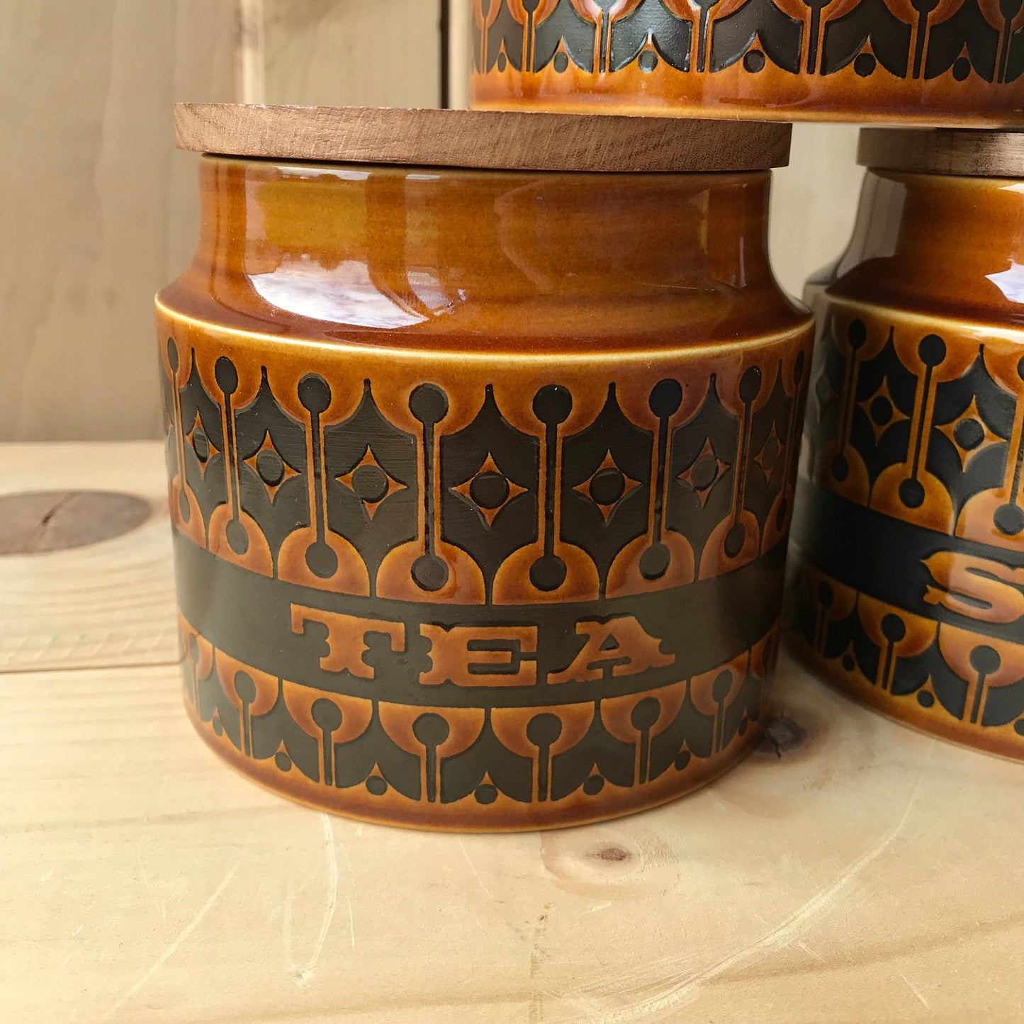 3pc Hornsea Heirloom storage jar set