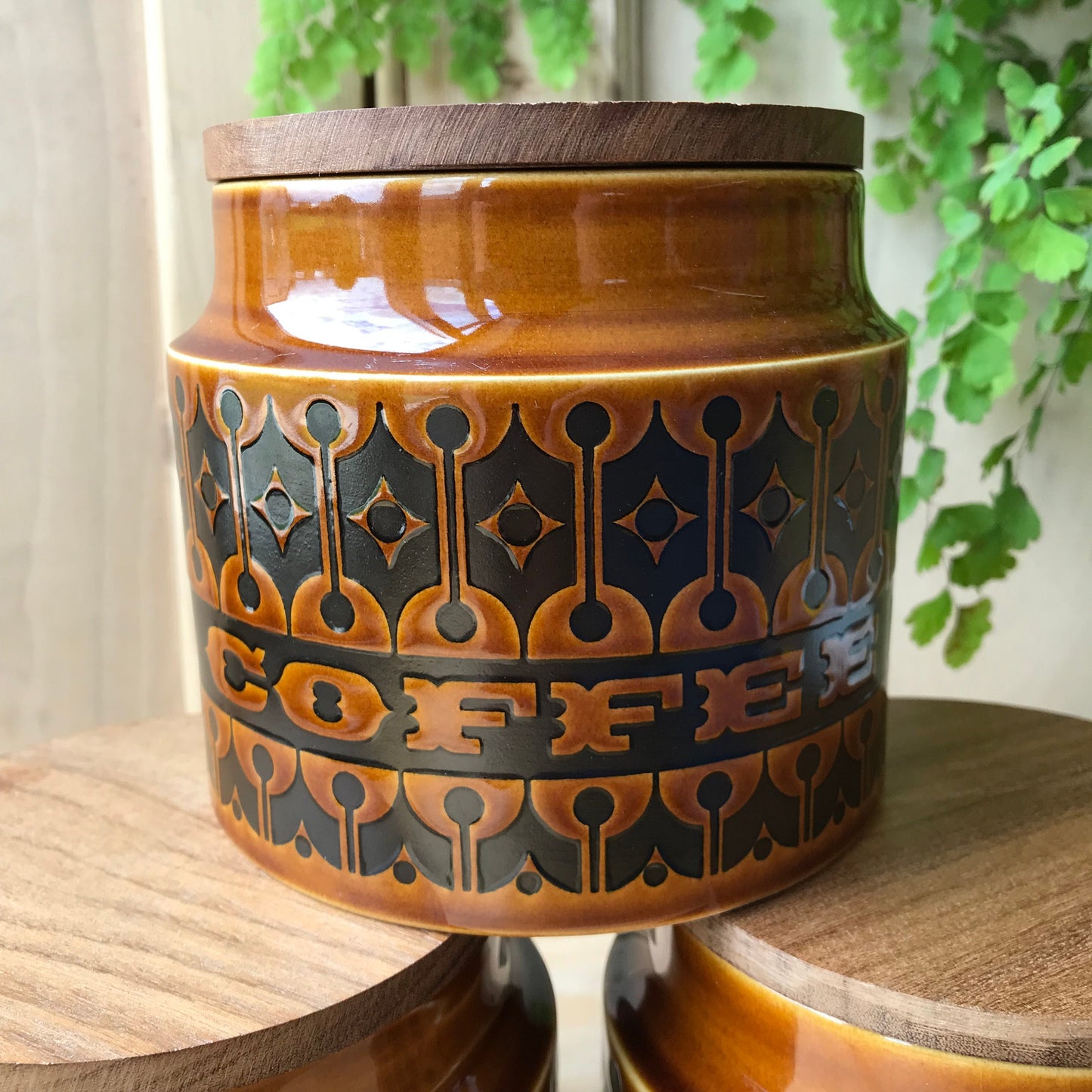 3pc Hornsea Heirloom storage jar set