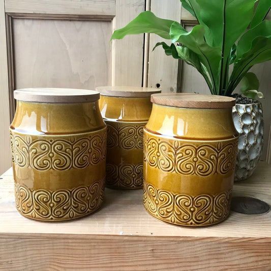 Shannon Pottery storage jars