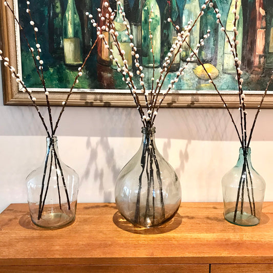 Vintage glass carboy